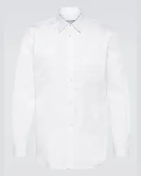 Comme des Garçons Comme des Garçons Shirt Camicia in popeline di cotone Bianco