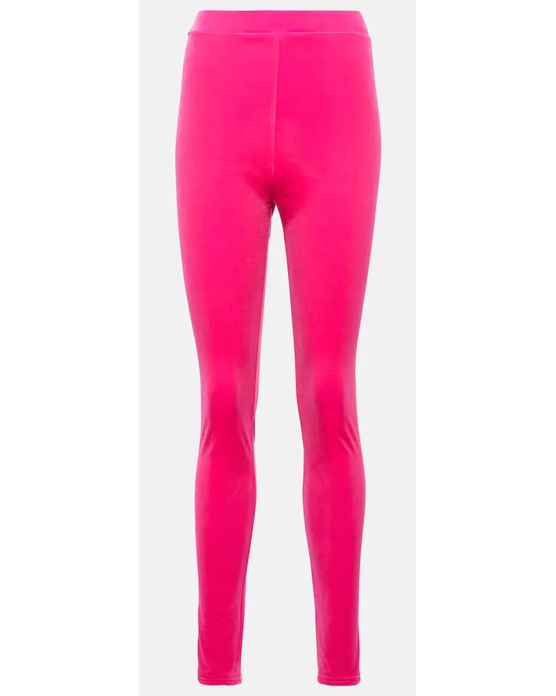 Alexandre Vauthier Leggings in jersey Rosa