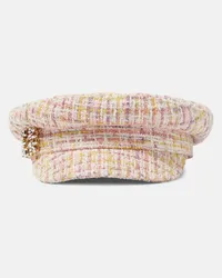 Roger Vivier Cappello in bouclé Rosa