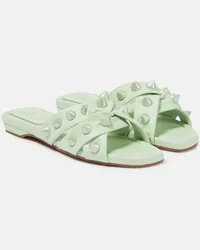 Christian Louboutin Sandali Miss Spika Club in pelle Verde