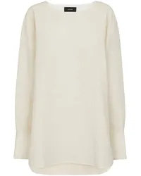 Joseph Blusa Bregan in cotone e canapa Bianco