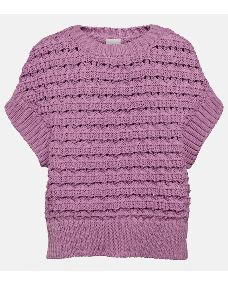 Varley Top Fillmore in maglia Viola