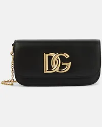 Dolce & Gabbana Borsa a spalla 3.5 Small in pelle Nero