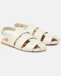 J.W.Anderson Sandali slingback in pelle Bianco