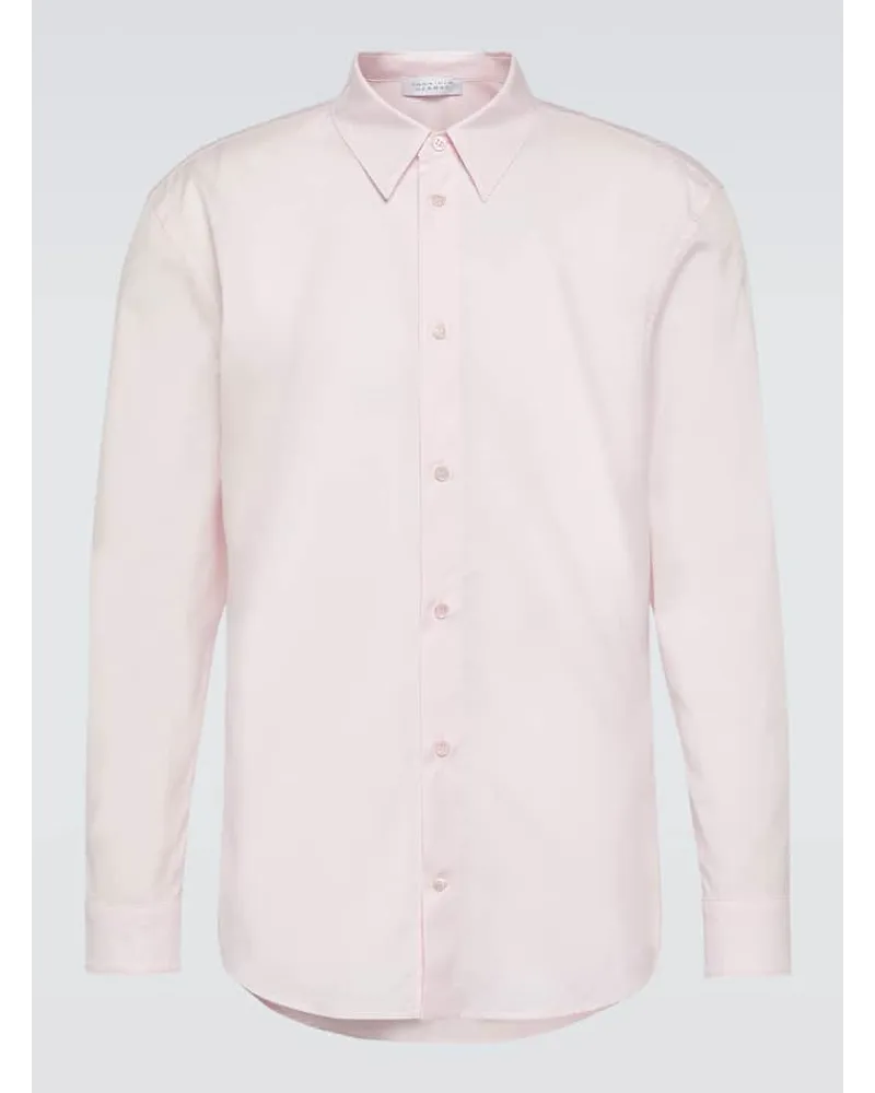 Gabriela Hearst Camicia Quevedo in popeline di cotone Rosa