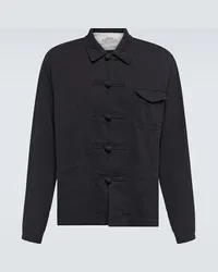 Undercover Giacca blouson in cotone Nero