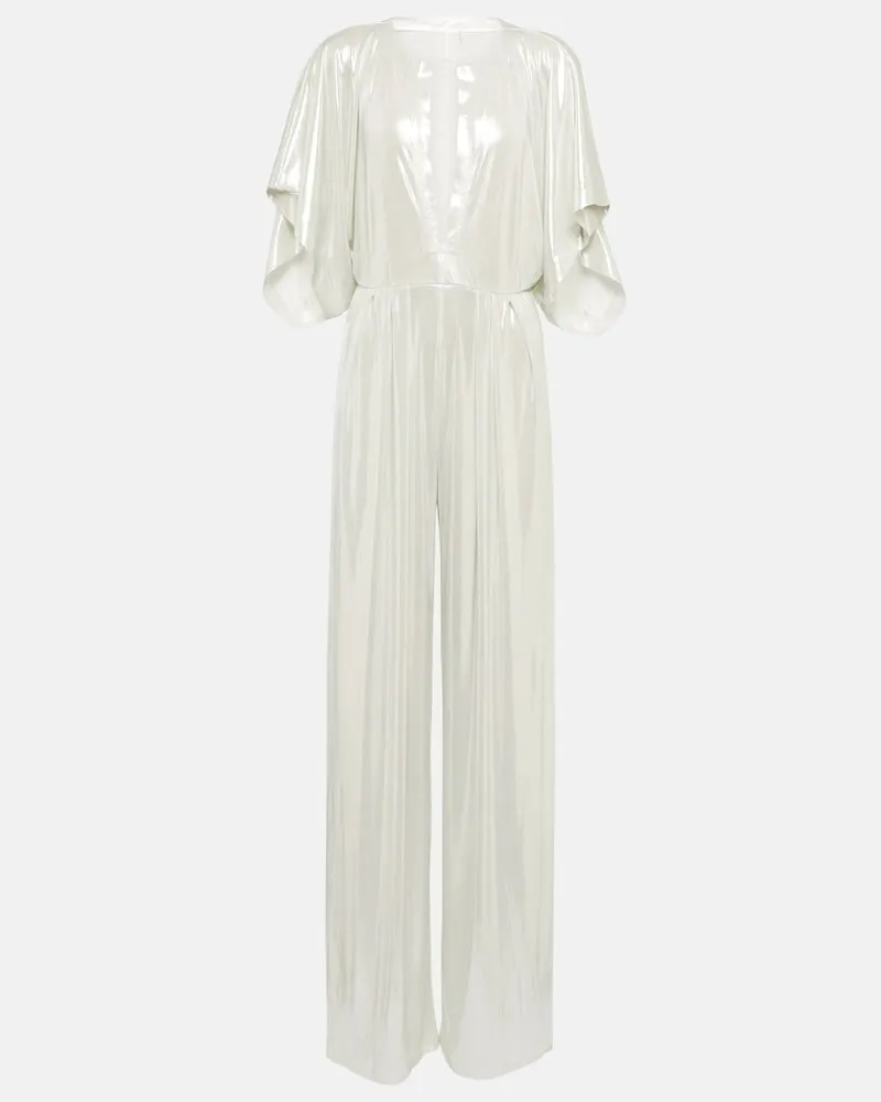 Norma Kamali Jumpsuit Rectangle metallizzata Metallizzato