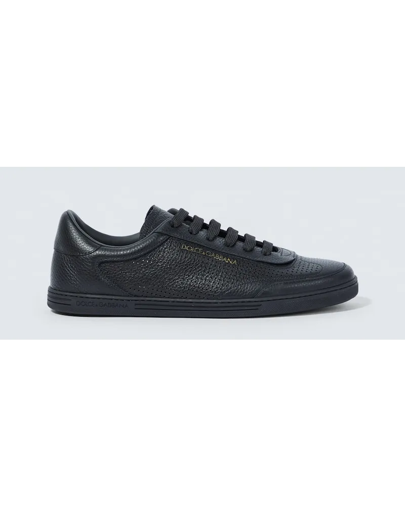 Dolce & Gabbana Sneakers Saint Tropez in pelle Nero