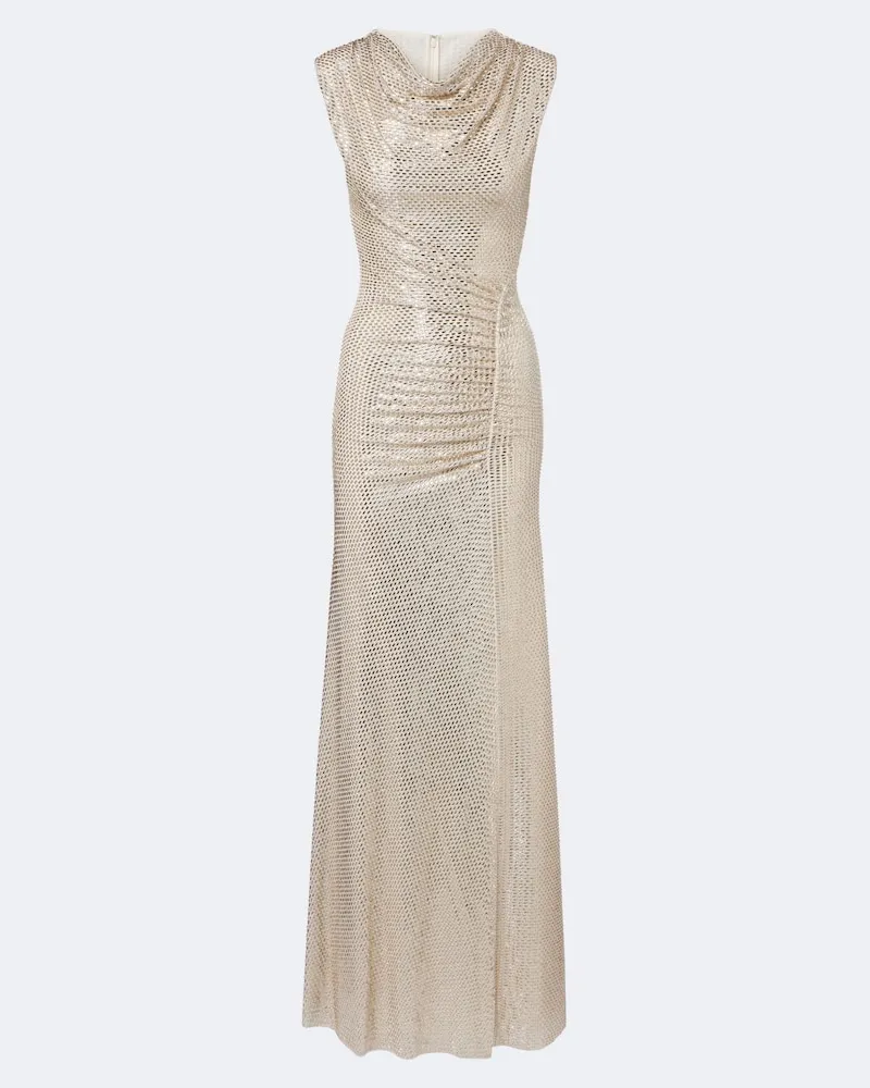 Roland Mouret Abito lungo Oro