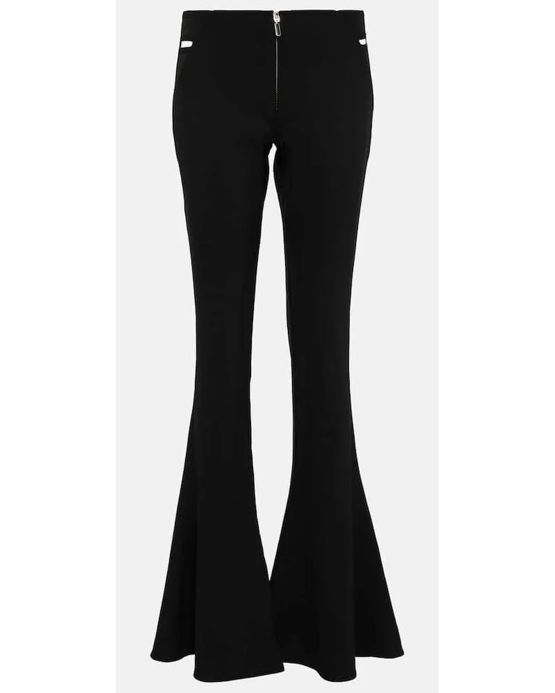 Jean Paul Gaultier x KNWLS - Pantaloni flared con cut-out Nero