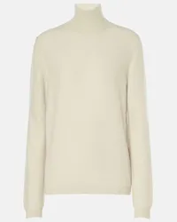 Loro Piana Dolcevita in cashmere Bianco