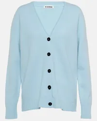 Jil Sander Cardigan in lana Blu