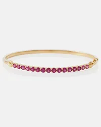 Melissa Kaye Bracciale Lenox in oro 18kt con zaffiri Multicolore