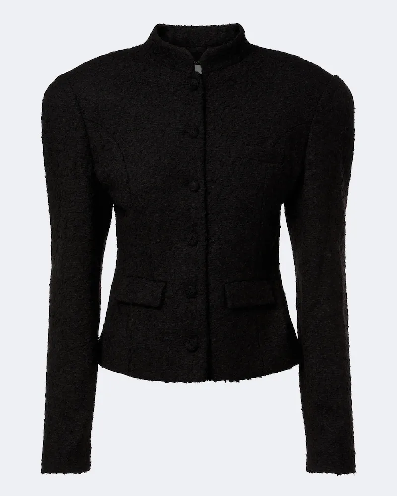 Magda Butrym Giacca in bouclé Nero
