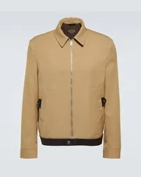 TOD'S Giacca blouson in lana vergine Beige