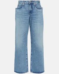 AGOLDE Jeans regular a vita bassa Blu