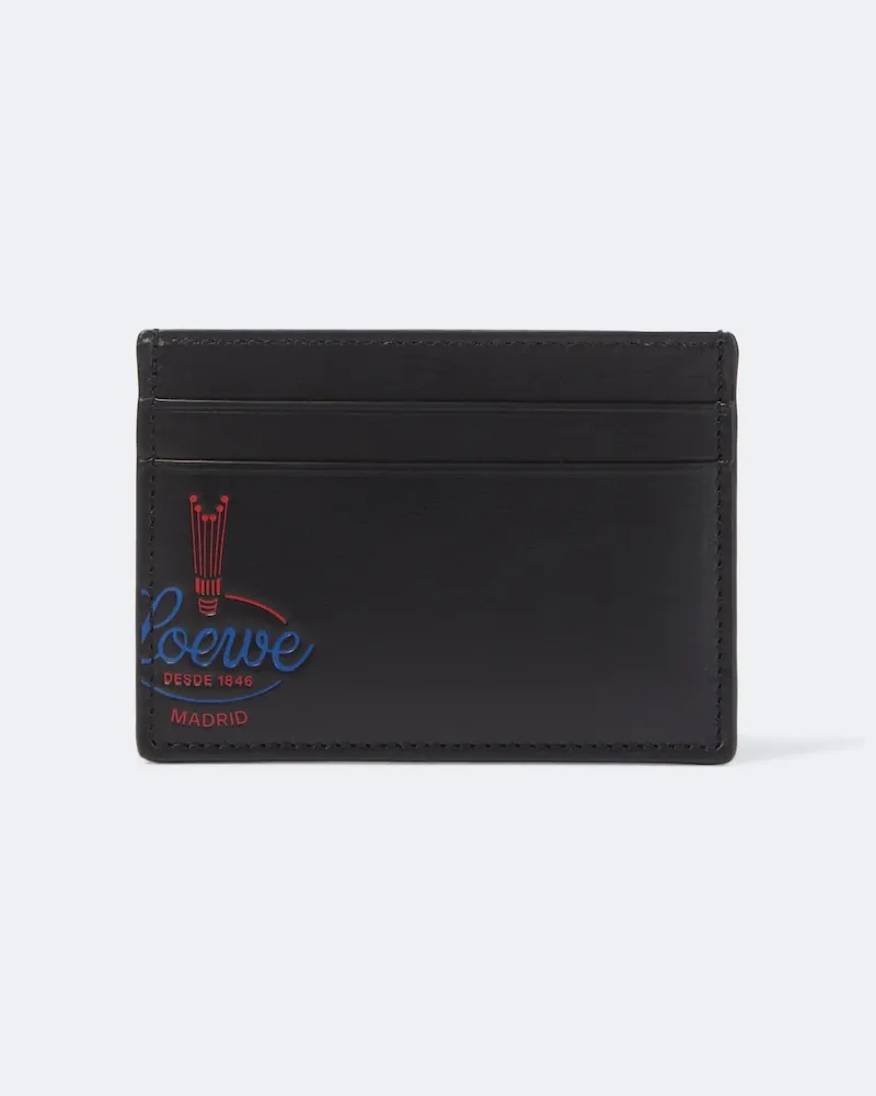 Loewe Portacarte in pelle Nero