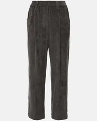 Brunello Cucinelli Pantaloni regular Grigio