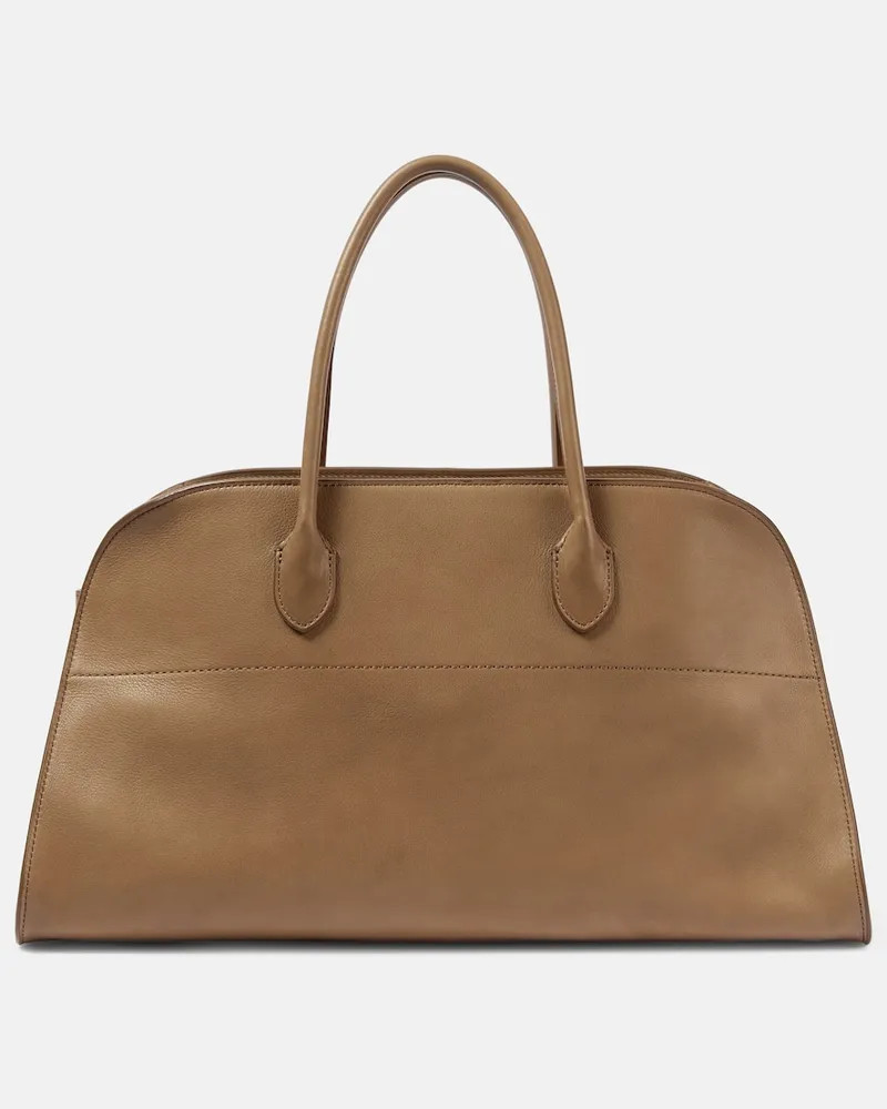 The Row Borsa Margaux in pelle Grigio