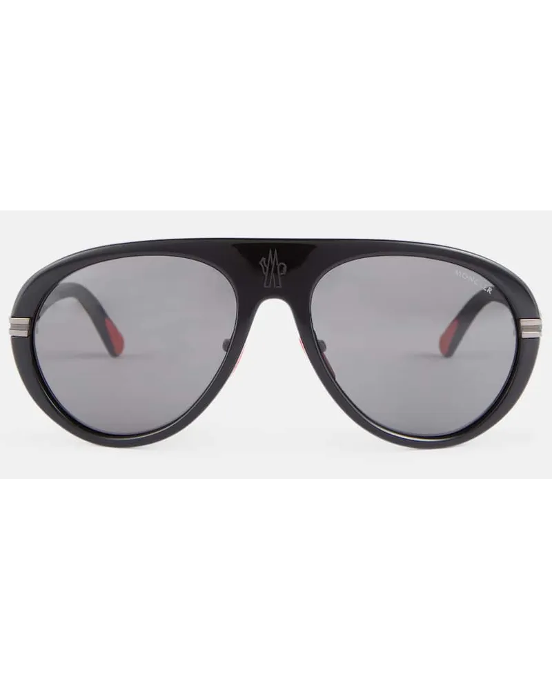 Moncler Occhiali aviator Navigaze Nero