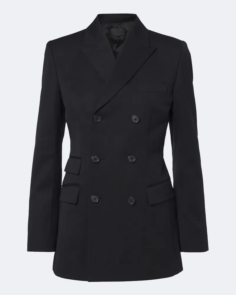 Nili Lotan Blazer Noah in lana vergine Nero