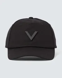 Valentino Garavani Cappello da baseball V Signature Nero