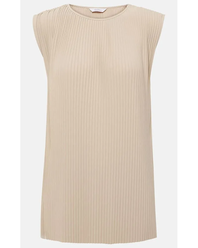 Max Mara Top Cambusa Beige