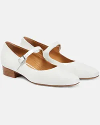 Maison Margiela Pumps Mary Jane in vernice Bianco