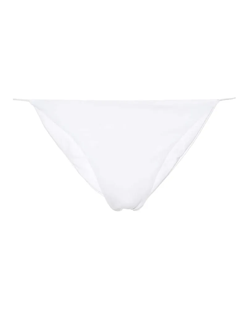 JADE SWIM Slip bikini Micro Bare Minimum Bianco