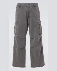 ERL Pantaloni cargo in cotone Grigio