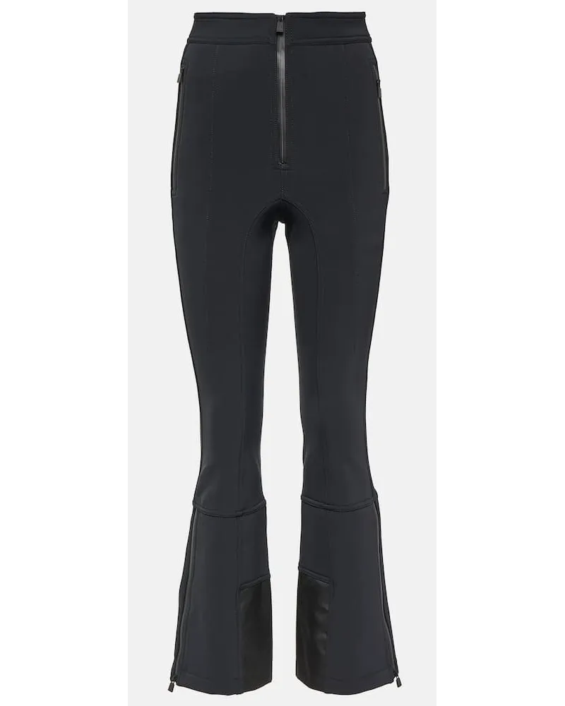 Aztech Mountain Pantaloni da sci flared Bella in soft shell Nero