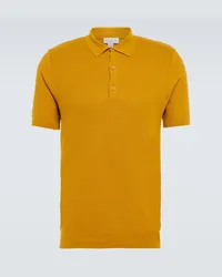 Sunspel Polo in cotone Giallo