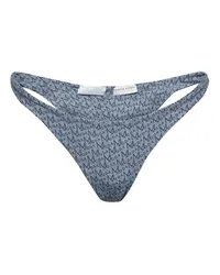 Magda Butrym Slip bikini con logo Blu