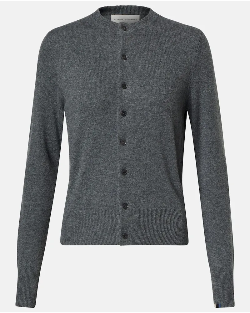 extreme cashmere Cardigan N°300 Little 2 in cashmere Grigio