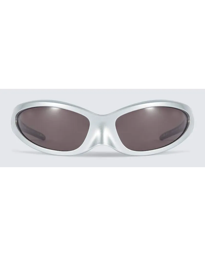Balenciaga Occhiali da sole in acetato Argento