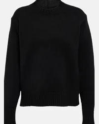 Jil Sander Pullover in misto cashmere Nero