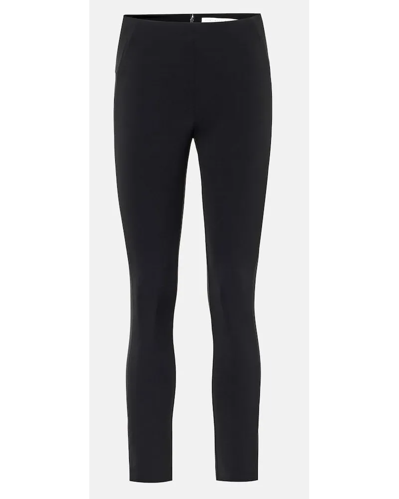 Veronica Beard Pantaloni Zip Back Scuba Nero