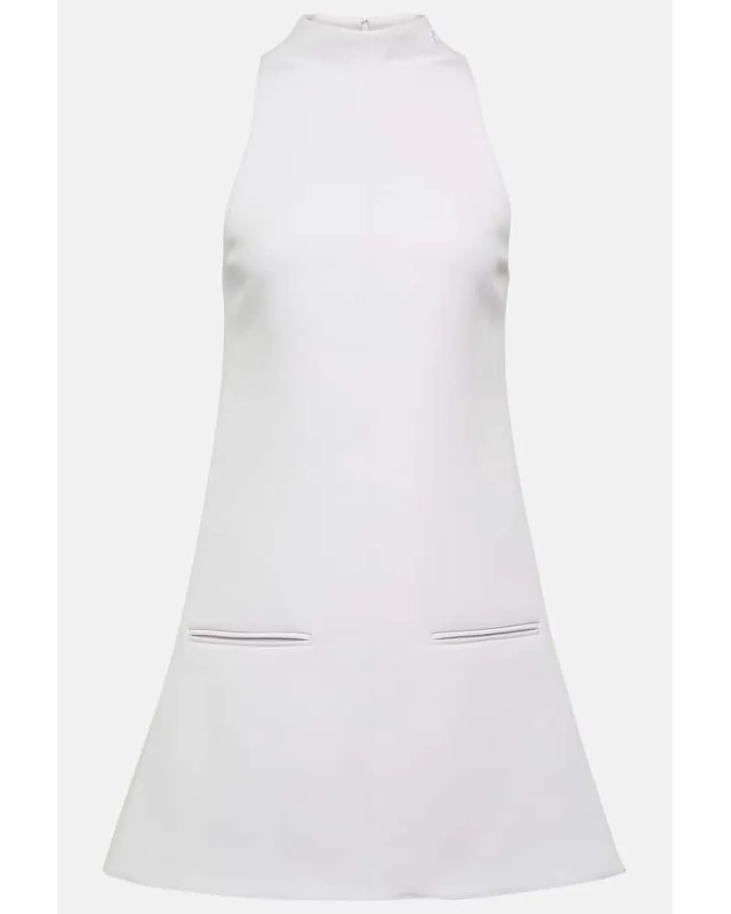 Courrèges CourrÃ¨ges Miniabito Heritage con logo Bianco