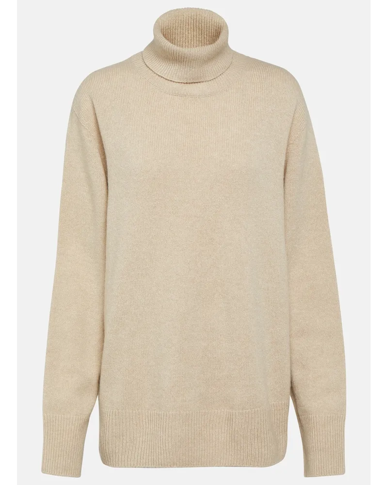 The Row Dolcevita Stepny in lana e cashmere Beige