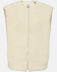 Isabel Marant Gilet Gwendalia in misto lana Beige