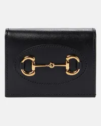 Gucci Portafoglio Gucci Horsebit 1955 in pelle Nero