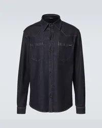 Dolce & Gabbana Camicia di jeans Blu