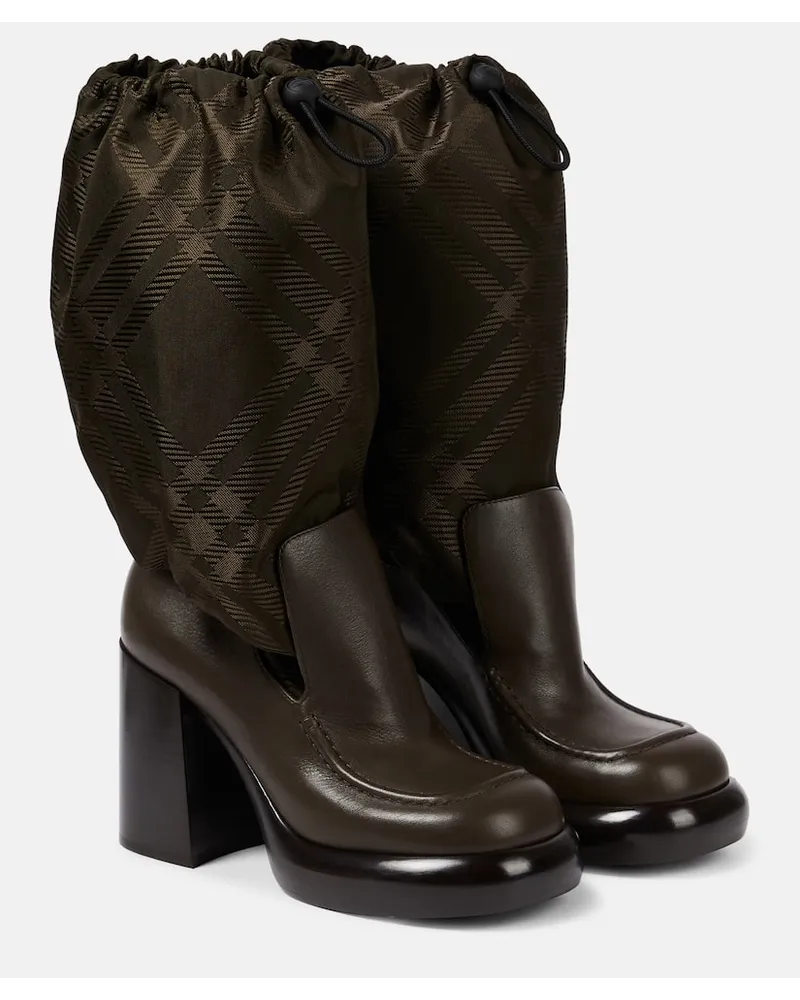 Burberry Stivali Burberry Check Multicolore