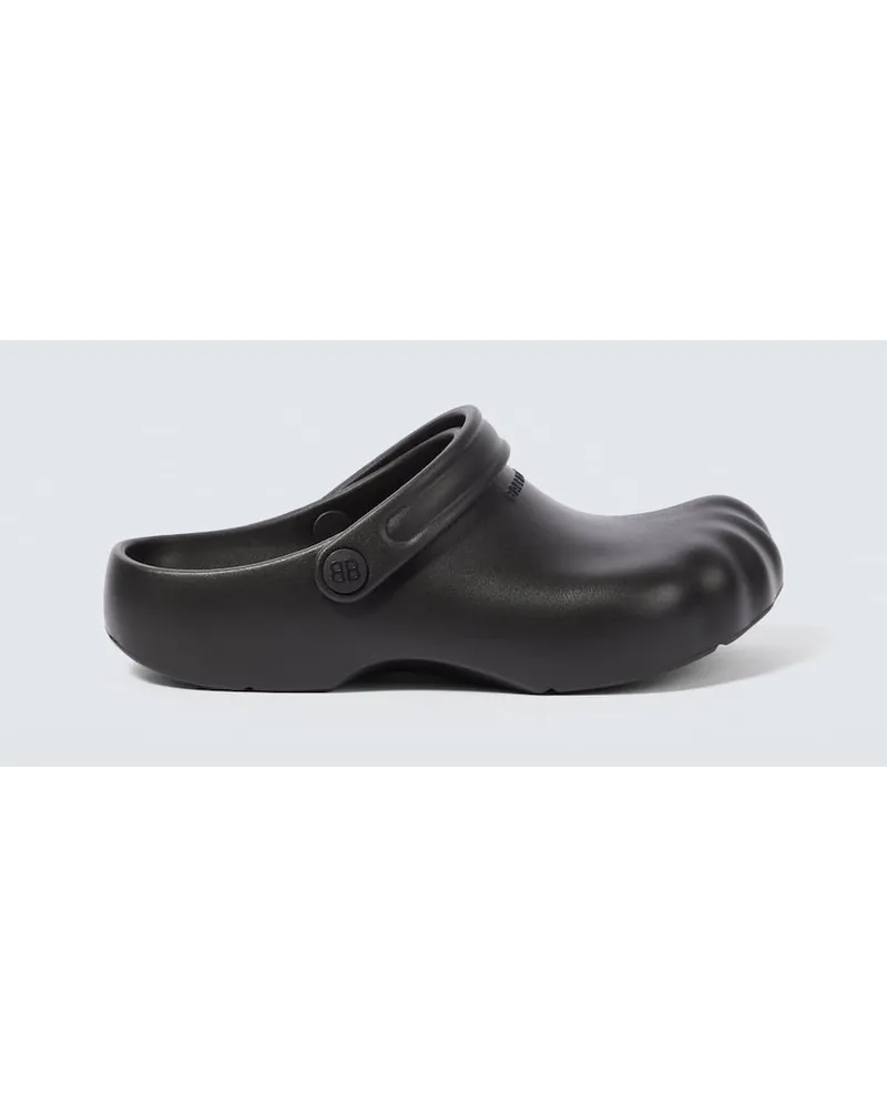 Balenciaga Mules Sunday Molded Nero