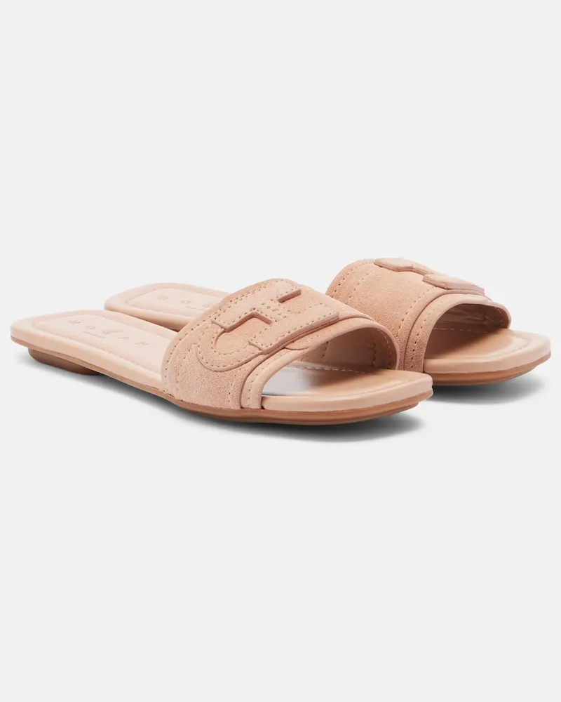 Hogan Sandali H685 in suede Rosa