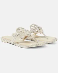 Tory Burch Sandali infradito Miller con cristalli Grigio