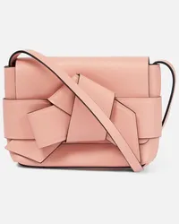 Acne Studios Borsa a spalla Musubi Micro in pelle Rosa