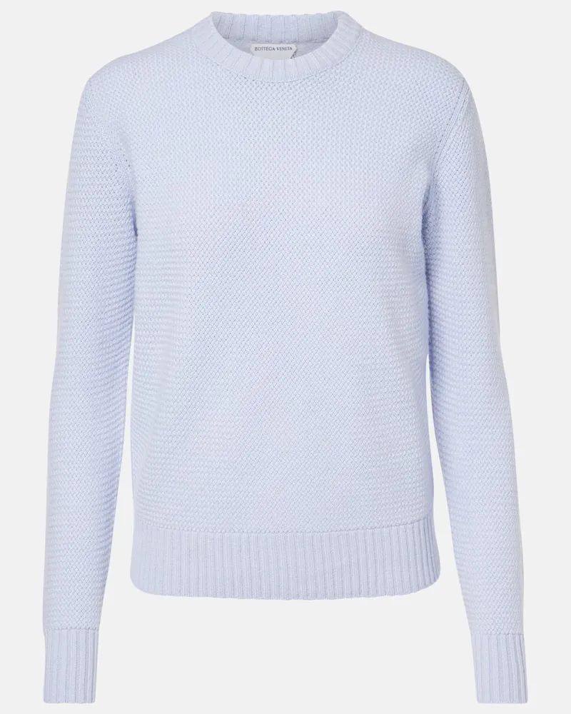 Bottega Veneta Pullover in lana Blu