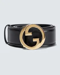 Gucci Cintura Blondie in pelle Nero