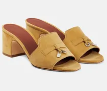 Mules Summer Charms in suede